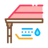 Icone de travaux de zinguerie