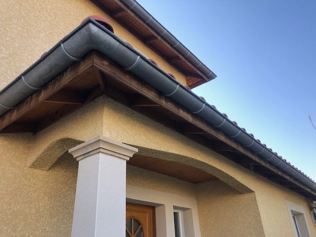 Couverture de toit après nettoyage